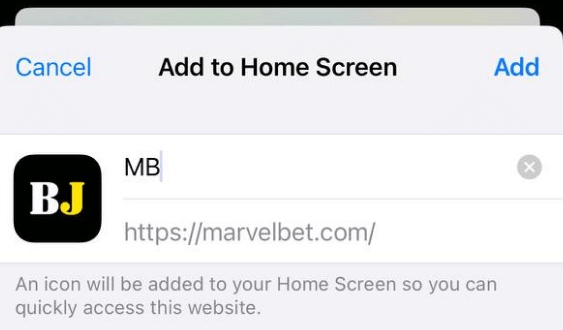 Select the “Go to Home Screen” option at Marvelbet Select the “Go to Home Screen” option